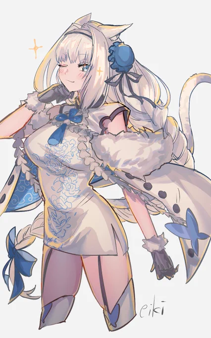 ニキチッチチャイナ服カワイイネ 