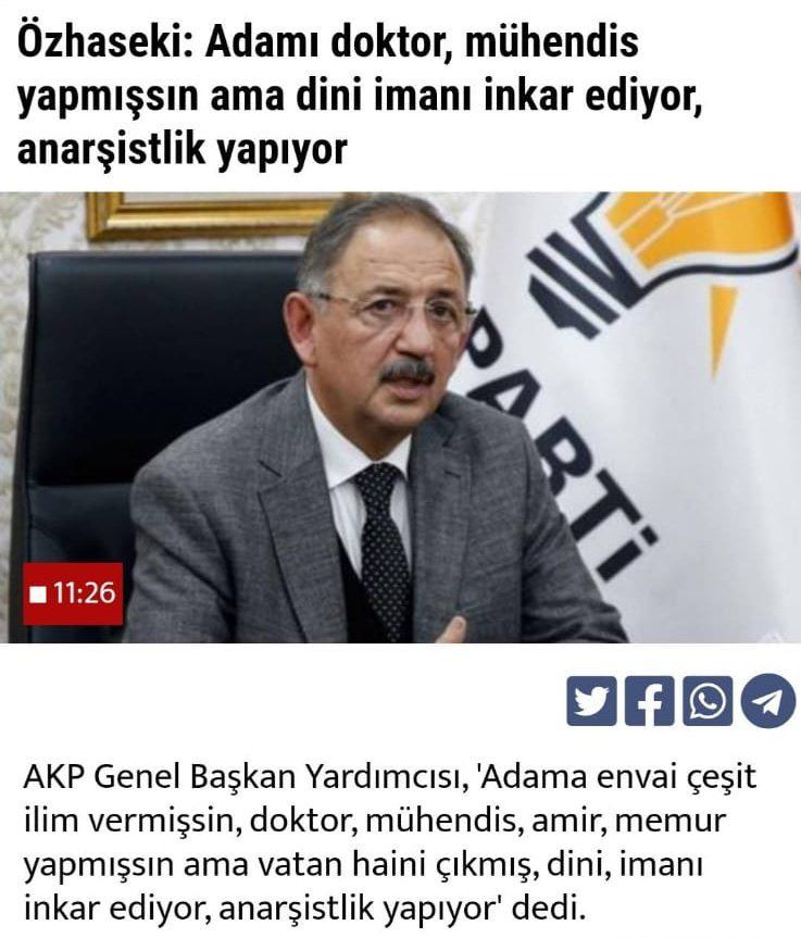 Beni ÖSS de Türkiye 2174. SÜ yapan ve Tıp Fakültesine girmemi sağlayan,TUS ta da 280. yaparak FTR Uzmanı yapan sayın <a href="/mehmetozhaseki/">Mehmet Özhaseki</a> ye şükranlarımı sunuyorum.
Siz olmasaydınız okuyamaz,belki müteahhit olup zor şartlar altında bir porsche anca alabilirdim
#TrollerYalnızDeğildir