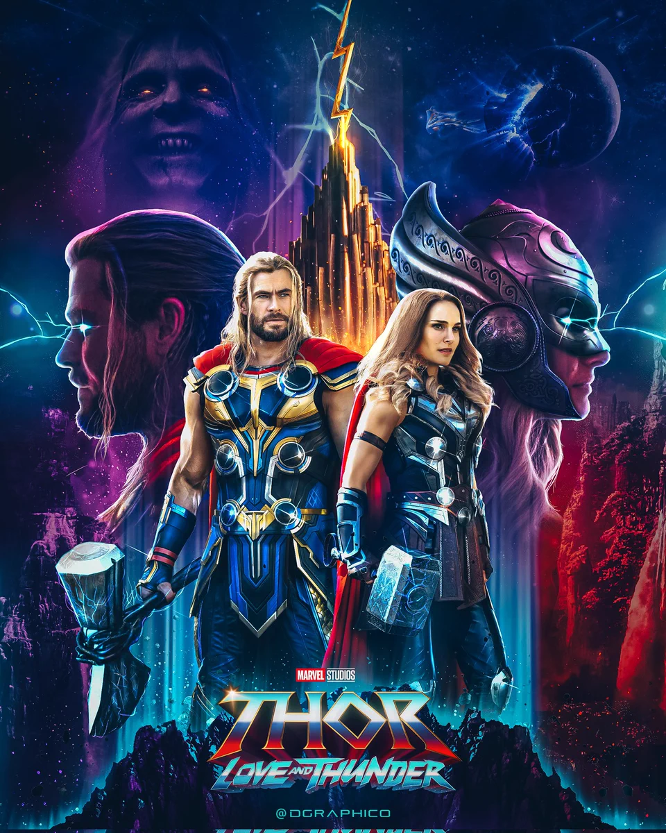 Thor Love and Thunder Poster