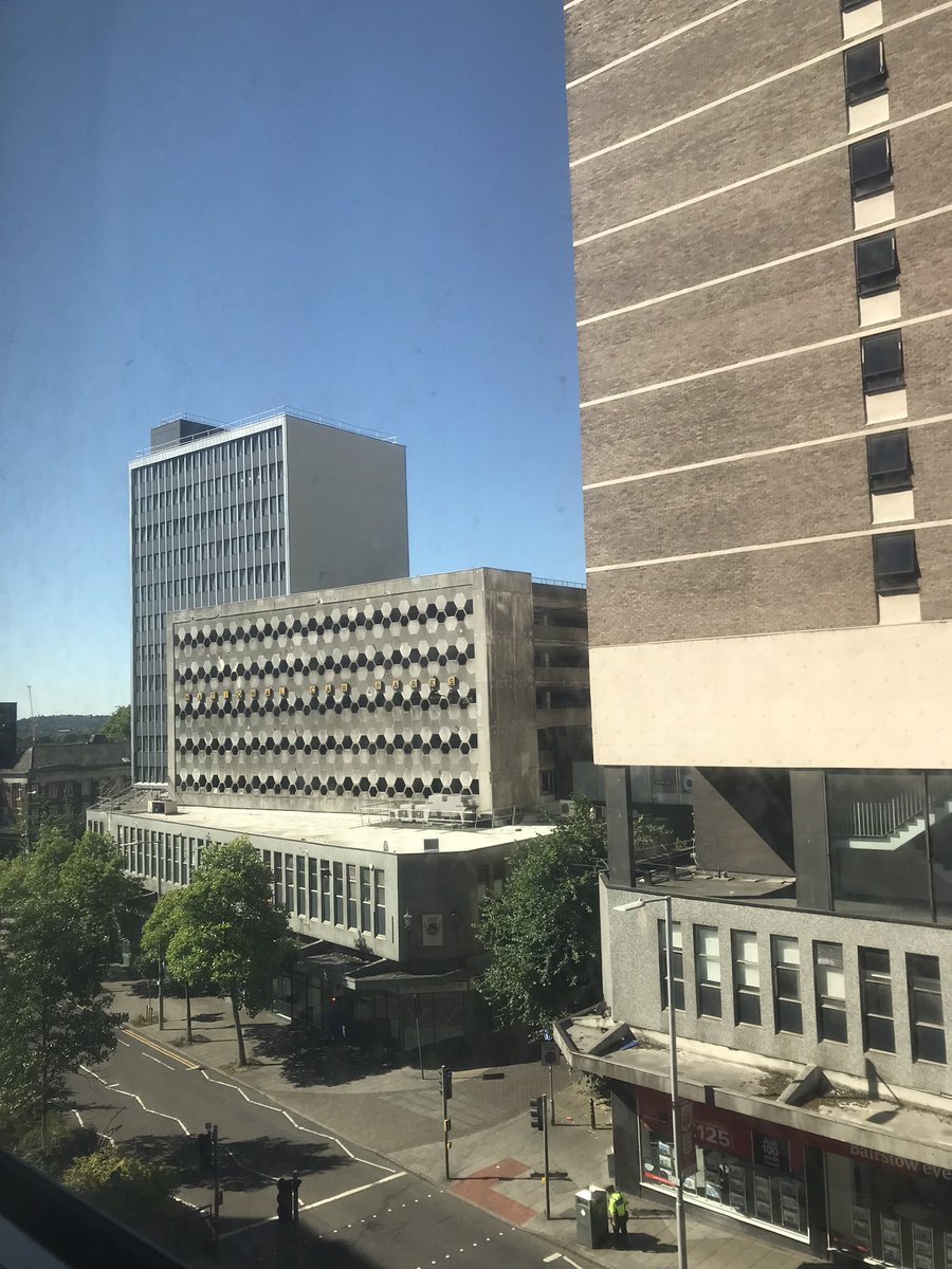 Nottingham as establishing shot from a 1974 episode of Columbo