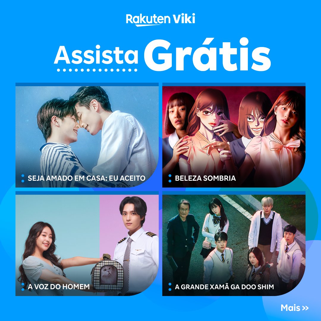 viki_brasil's tweet image. Quem não ama ganhar coisas de graça? 🆓 Nós amamos! 😁 É por isso que estamos adorando esta nova coleção de dramas, disponível para assistir #GRÁTIS! 🤩

Maratone esses dramas e muito mais, agora, no #Viki!

#Kdorama #dorama