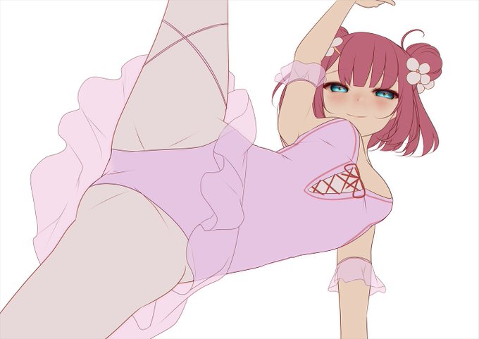 お団子レオタードっ子 