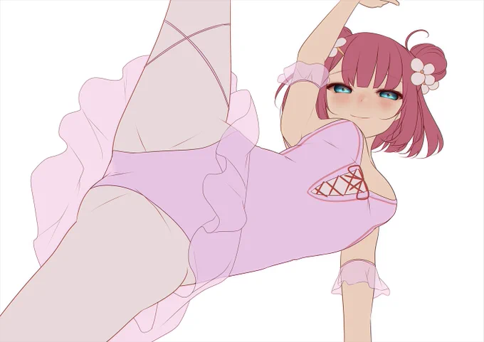 お団子レオタードっ子 