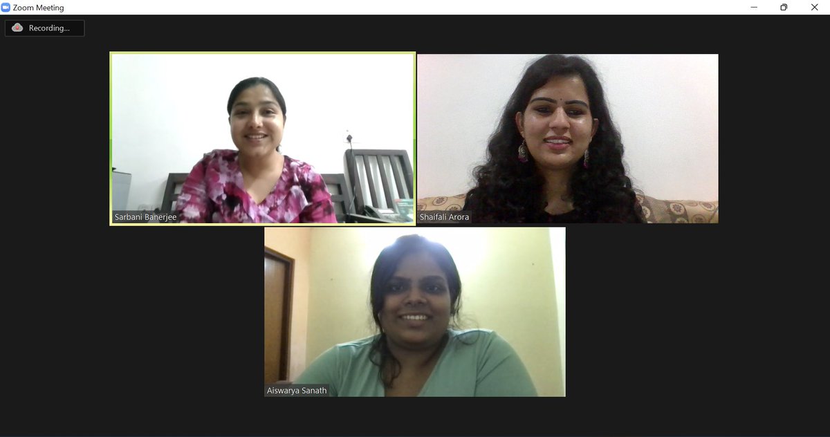 Happy faces after a successful panel at <a href="/ACLAorg/">ACLA</a> 2022 last month!