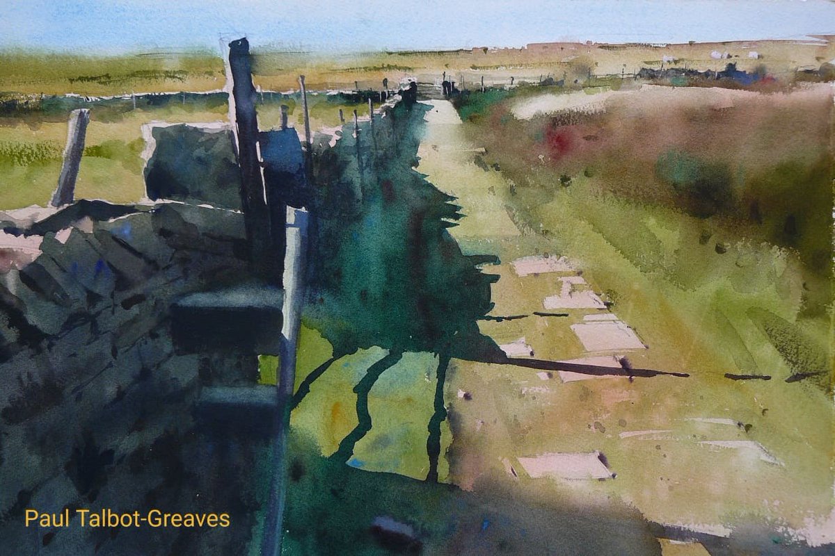 Shadows from a hidden gate
#Watercolour
56 x 38cm
...
Like this? Checkout my website at talbot-greaves.com. Book a #paintingcourse(I also teach online!), take a #paintingholiday, watch my tutorials or even treat yourself to an original #painting 😀