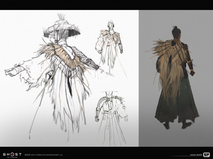 Discover a collection of 300+ Concept Art, Character Models, Props made  for Ghost of Tsushima

Full Galley ans Details : https://t.co/hTzvSexxAP 