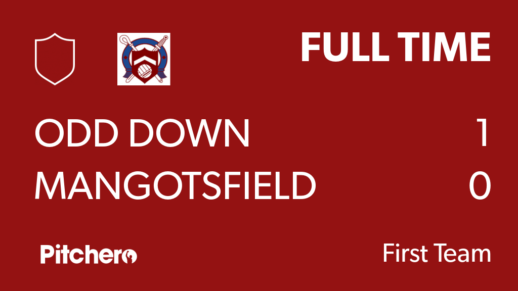 MangotsfieldUtd's tweet photo. FULL TIME: Odd Down 1 - 0 Mangotsfield United FC ™
#ODDMAN #Pitchero
https://t.co/yNx4HBRGgc https://t.co/parkENHdUf