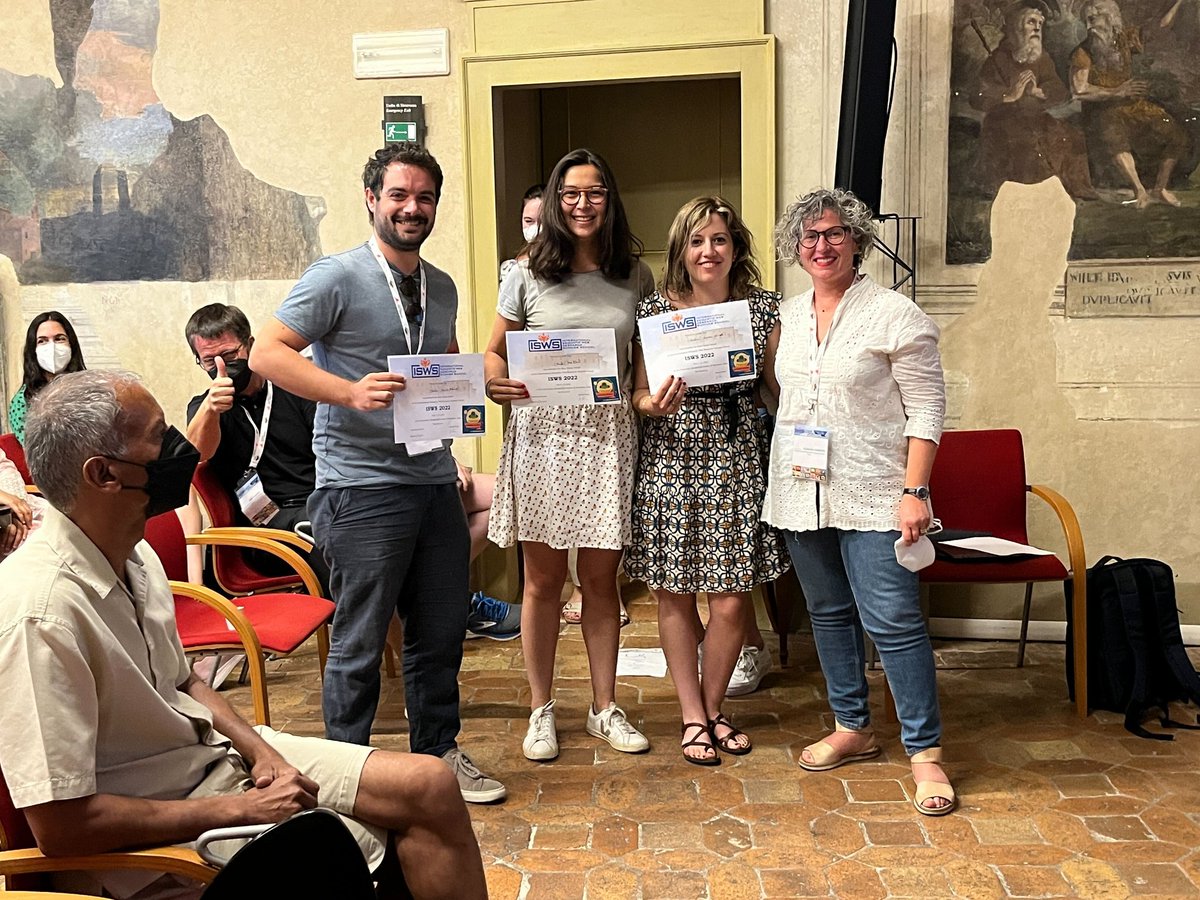 agnese_chiatti's tweet image. It was great fun to work with @InesBlin  and super 🥸🍄 this week at #ISWS2022 and to learn from the one and only @cldamat! 
(And, we won the best House award!) 

Looking forward to going back to my normal sleep schedule but missing my new friends already ❤️