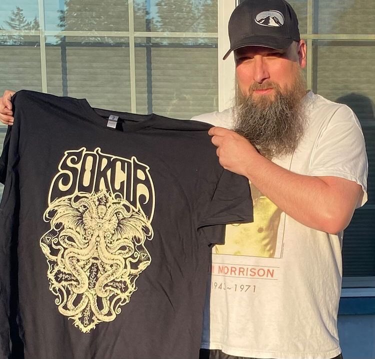 My work for Sorcia Band ✨🙏🙏