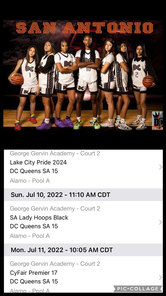DCqueens_kings's tweet photo. Good luck to our DC Queens 15U and DC Queens Grey team as they compete in the @TruHoopsA Alamo City Challenge. Play hard ladies  #girlsthathoop #ballislife #DC #queens @DCsportsDFW @DCSportsSA1 @CoachJake_2025 https://t.co/AJkxCrO6vU