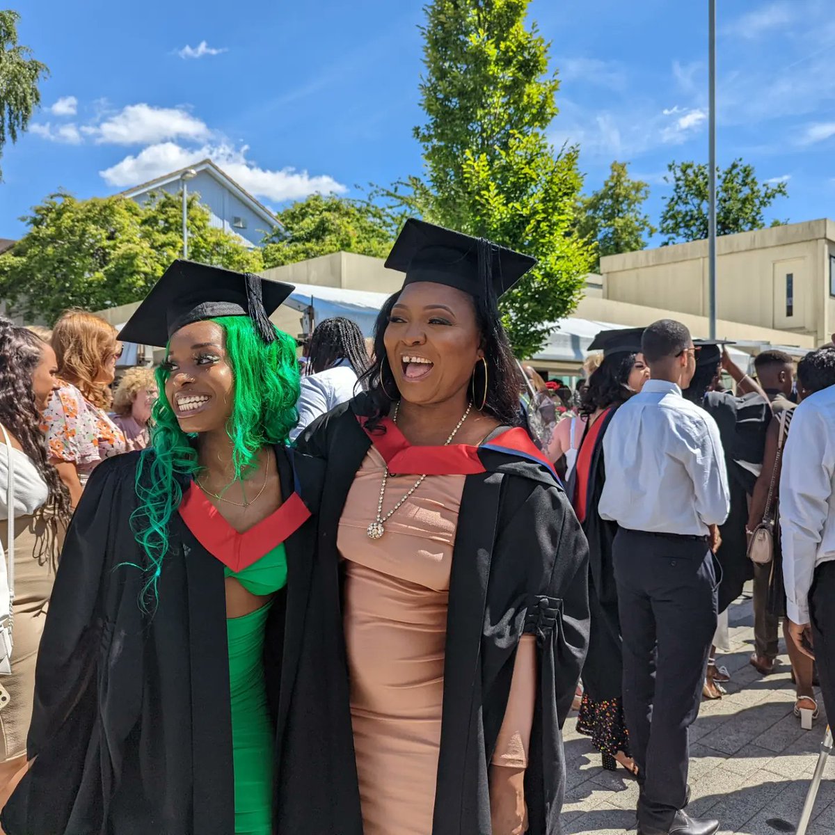 Sighslayallday's tweet photo. My lovely people!
My big sis and protector/mum Jezzy baby and the lovely Sherene! Glad I met you guys honestly ๐ซ๐
Congrats to you both on graduating and killing it!
#bestnurses
#nursinggraduates
#graduation2022
#2021grad
@MiddlesexUni https://t.co/Zc9xlj8VYo