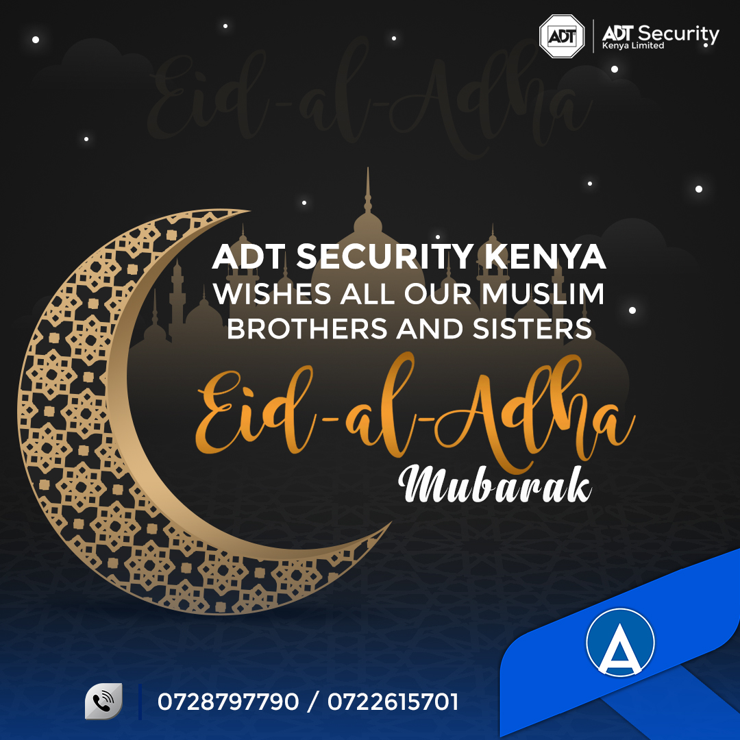ADTSecurity_Ke's tweet photo. Wishing you all a Happy Eid Al Adha. Stay Safe
#ADTKenya #ADT #security #EmergencyApp #safety #kenya #AdtSecurity #GuardingYourWorld #staysafe https://t.co/Euc3UZBPqO