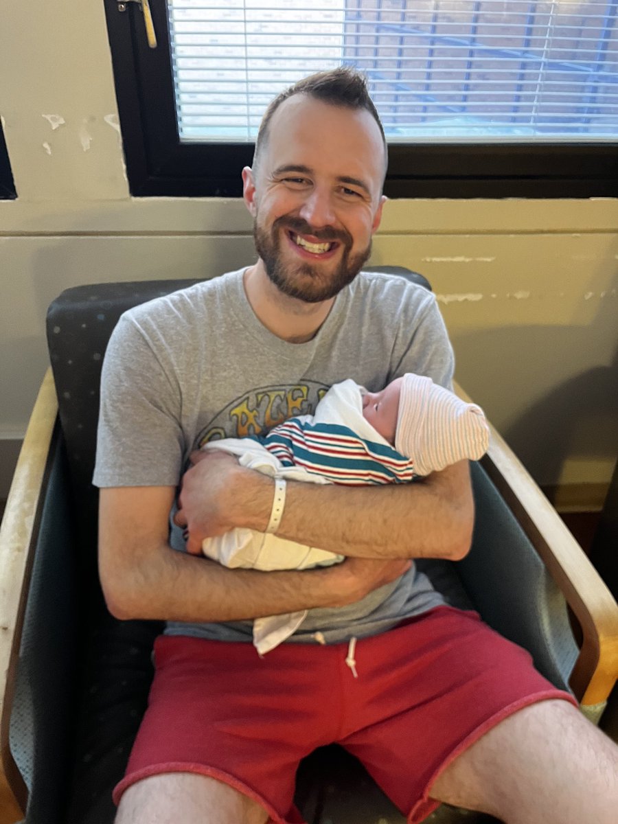 NobodyEpic's tweet photo. My son was born yesterday! His name is Warren (Warren G. btw) and he’s pretty cool. Shouts out to the wife @Megann_Brianne for being a rockstar as always🤘🏻 https://t.co/tVelR7AKmL