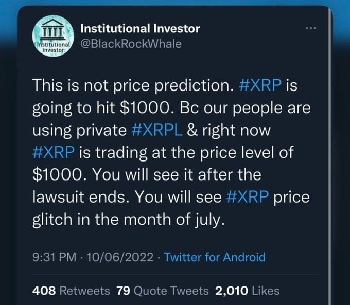 What happened last night when I went to bed #xrp