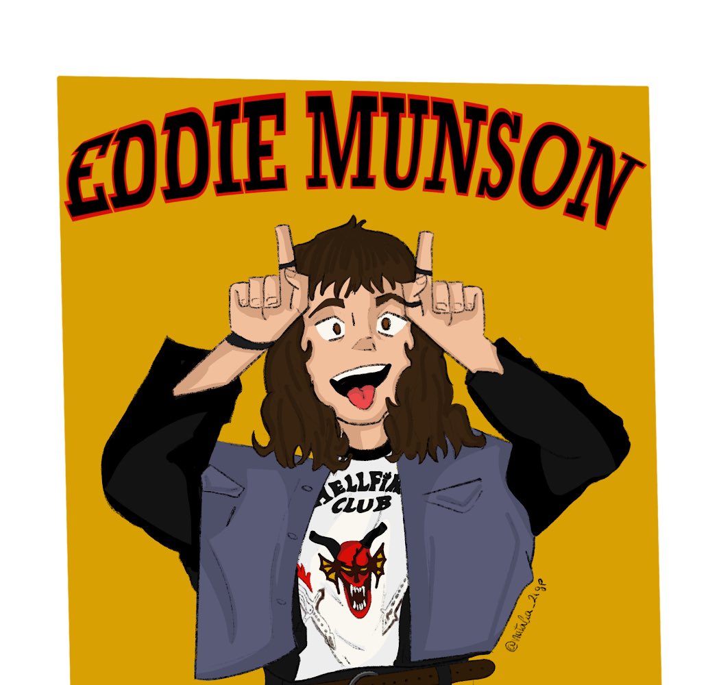 A fanart of the character played by Joseph Quinn in stranger things.
I hope you like it. 
#fanart #StrangerThings #josephquinn