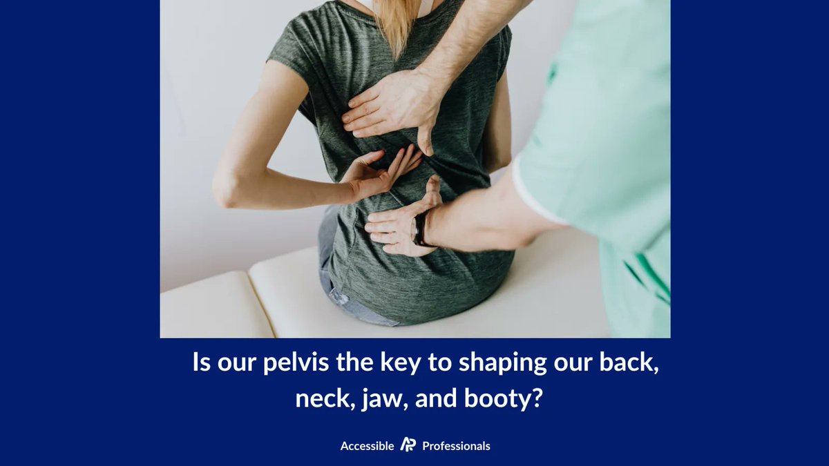 CAREMethodology's tweet image. From improving body tension, lower back problems, and our expression of our emotions, fixing our pelvis posture has its perks. To learn more, visit buff.ly/3yCP7vy.
#pelvisposture #lowerbackproblems #wellness #accessibleprofessionals
