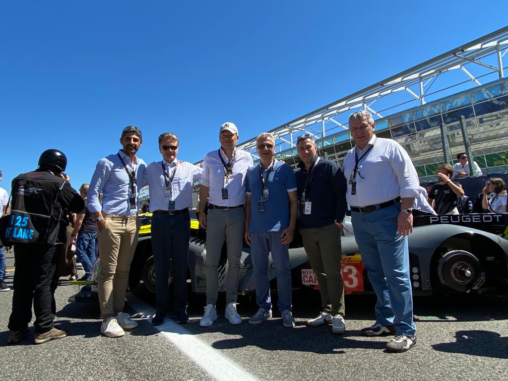 aiman_ezzat's tweet photo. Fantastic to see the #Peugeot9X8, developed in partnership with @peugeotsport, taking to the road today at @FIAWEVC.

#GetTheFutureYouWant #WEC #6hMonza https://t.co/OZnCWwTbGN