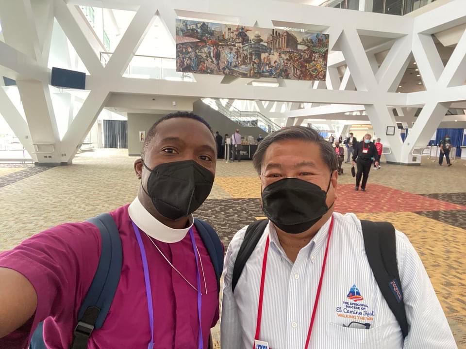 diocesemo's tweet photo. #GC80 Day 2: New winds a-blowing! The new class of the Executive Council (leadership team) of the Episcopal Church is 9/10th people of color! The new President of the House of Deputies (clergy and lay council) President is Afro-Latina! New winds indeed! #episcopalchurch #DioMO https://t.co/qgnHuhRXaH