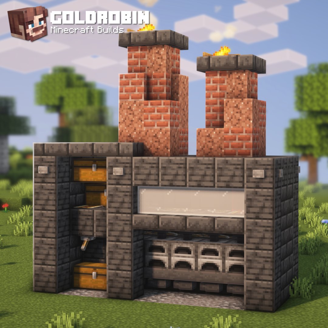 xGoldrobin's tweet photo. I built 3 Starter Farms! (Super Smelter, Wool Farm, Sugar Cane Farm) 🚧 #Minecraft https://t.co/4D9YnoYXJS