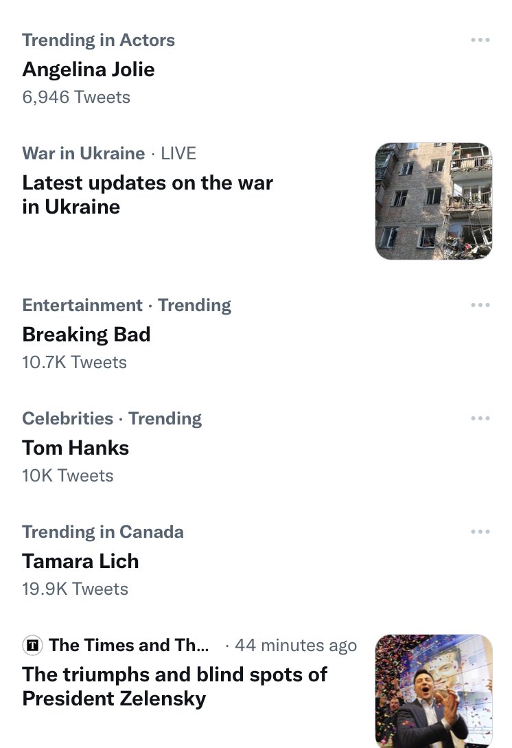 I guess we know what’s important to #Canadians according to Twitter trends. #cdnpoli