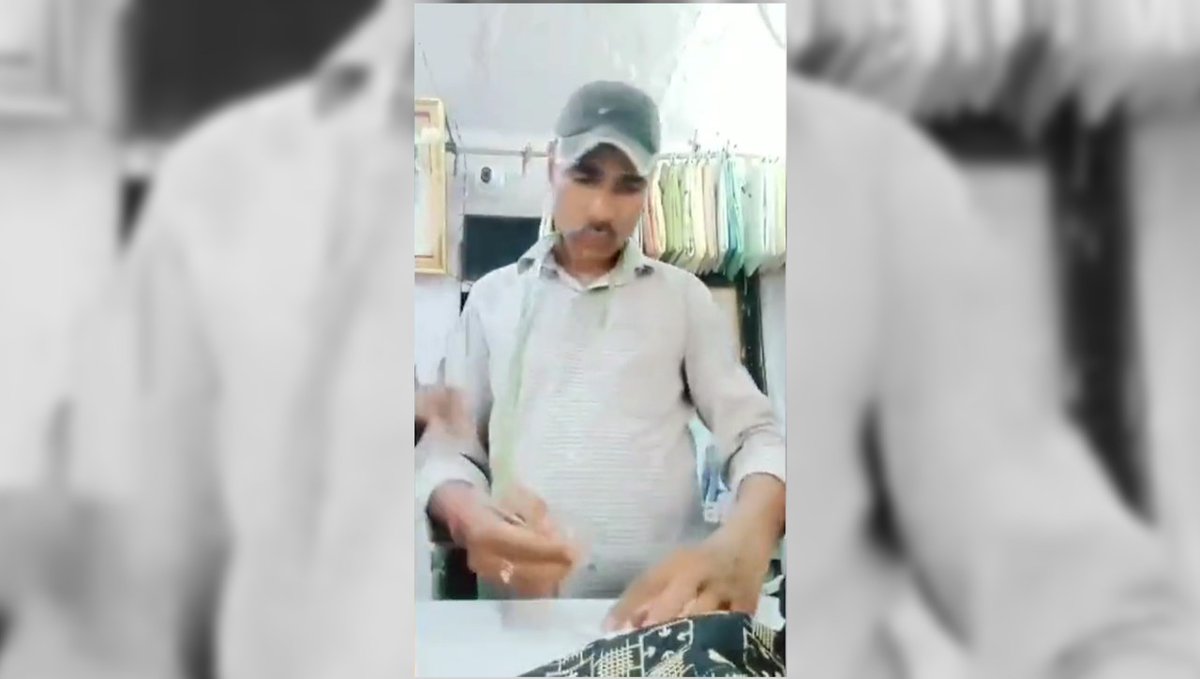 . @NIA_India  has arrested #FarhadMohammadSheikh, who was a close associate of the main accused in connection with the gruesome murder of #KanhaiyaLalTeli (In pic) in Udaipur, writes @Anand_Journ @TheNewIndian_in 
#UdaipurHorror #UdaipurTerrorAttack 
newindian.in/udaipur-horror…