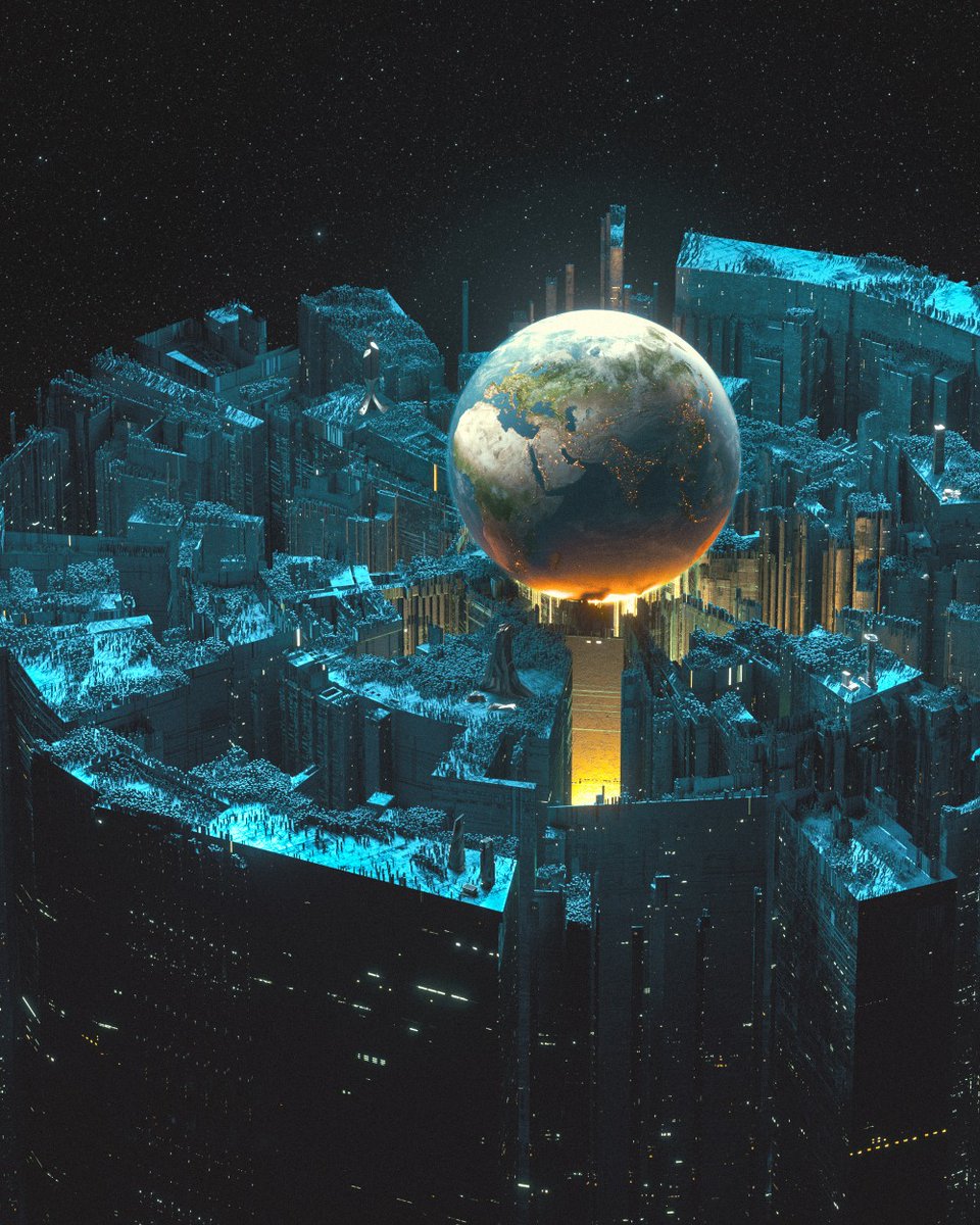 visualatelier8's tweet photo. "Empire Of Earth" by 
@liampannier

Part of "Envision The Future" exhibition curated by 
@visualatelier8

Available open editions on 
@DoinGudHQ

Edition price: 400 USDC

https://t.co/KSGoBB4I2n https://t.co/qCXmkY6Gc4