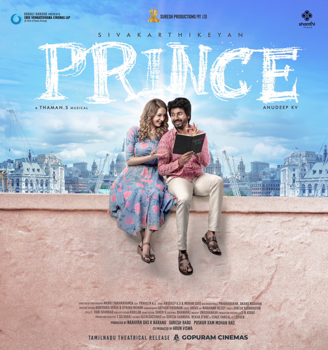 I've been in India for 4 months now and have been working on the #SK20 project with <a href="/Siva_Kartikeyan/">Sivakarthikeyan</a>. I am very pleased to work with this team and I am waiting for the movie premiere in October at the Diwali festival.
youtu.be/GoA-0tHI_4k?t=…

#mariariaboshapka #withlovemaria