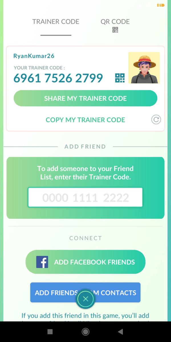 RyanKumar23's tweet photo. I want some friends in Pokemon go for raids here is my trainer code https://t.co/Fyi8f4ELvw