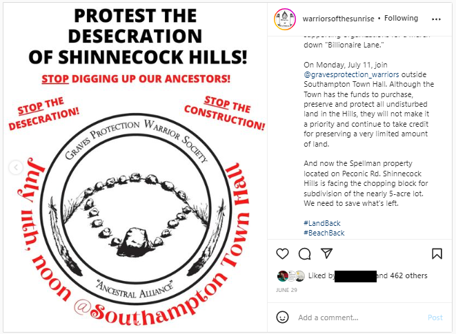 protest_nyc's tweet photo. Several events today, Sunday 7/10/22 -- check out https://t.co/Tq9KnBJTZJ for list and links.
Event preview for Monday, 7/11/22: #BeachBack #Ancestors #Shinnecock #Southampton (slide right on IG: https://t.co/e1GyvdzLHi) https://t.co/aektrNSuvj