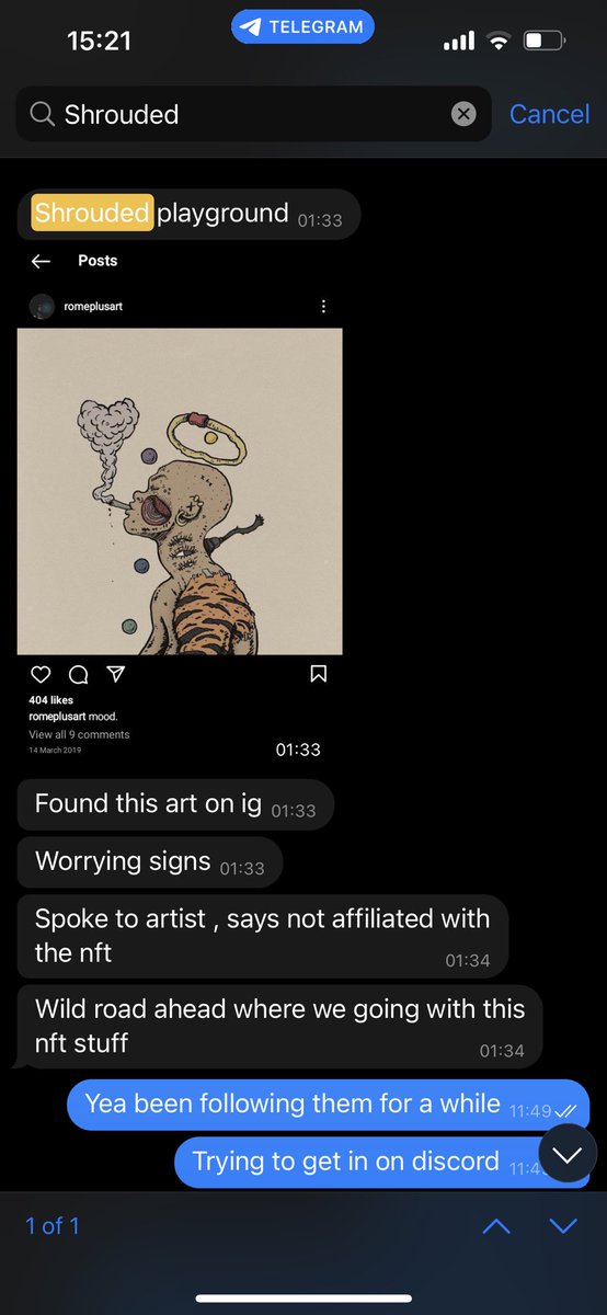 thegoatjpeg's tweet photo. i knew this for a long time but there’s no fud2earn so fk it, only my homies were saved before jumping in. @shilllin https://t.co/Y10qsyjiIT