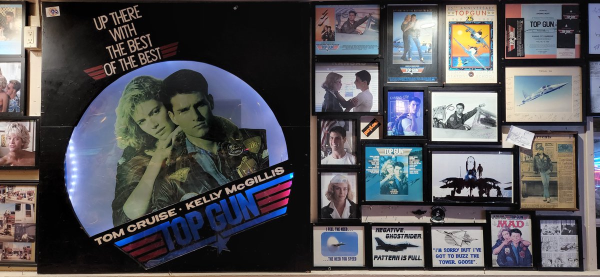 heelsrule1988's tweet photo. one last post before we go... we visited @KCBBQ_SanDiego last night, which was a filming location for the original top gun. super cool to have seen the #TopGunBar! https://t.co/d0KOaR3Xtj