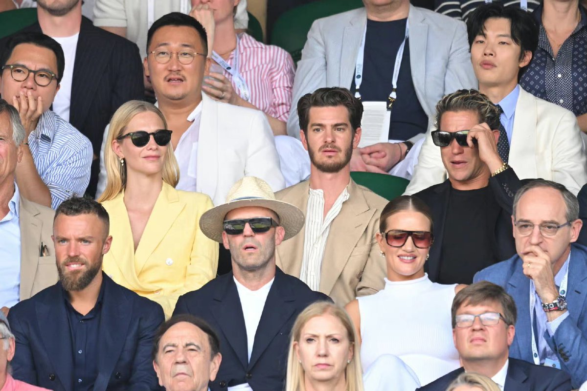 natsuki__hs's tweet photo. #RyuJunYeol at Wimbledon Men’s Final 
#류준열 #柳俊烈 https://t.co/5hMIKFGTh9