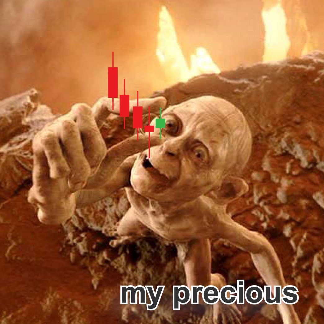 TrustWallet's tweet image. When a little green candle appears after weeks of red

#crypto