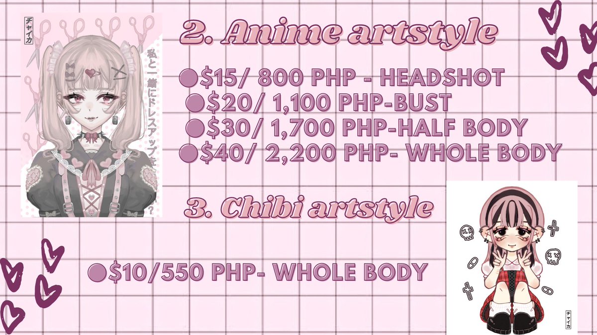 Chaikagore's tweet photo. my commission is finally open! if youre in need of an artist to commission, please DM me for more inquiries 🤍

[Any like, retweets or bumps are very appreciated!!]
#Commission #commissionopen #CommissionSheet #arttwt https://t.co/Mg9WBoNdLw