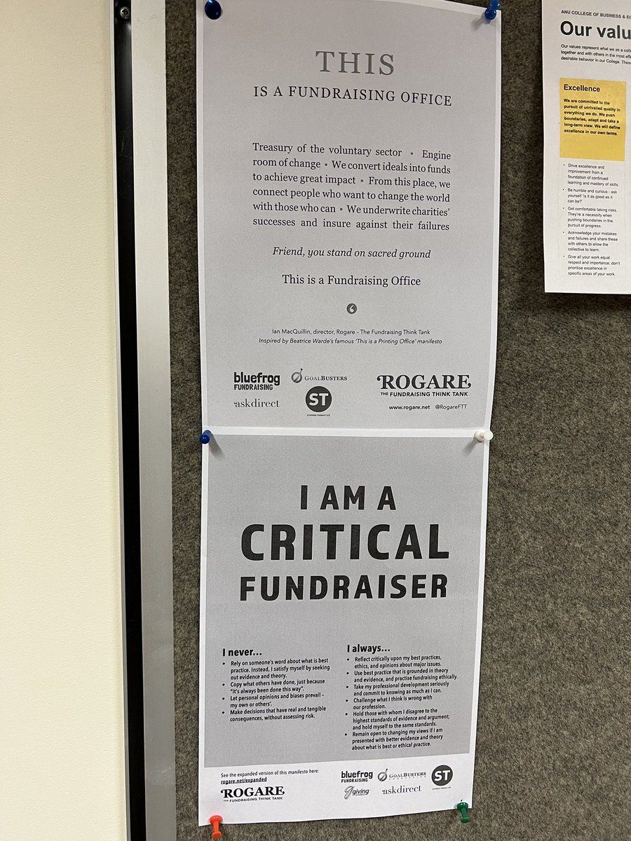 New office is finally taking shape. With Australian #highereducation #fundraising continuing to mature, it’s important to reaffirm why our roles exist and why our work is important to the institutions we serve. Thanks for the words <a href="/RogareFTT/">Rogare</a> &amp; <a href="/IanMacQuillin/">Ian MacQuillin</a>