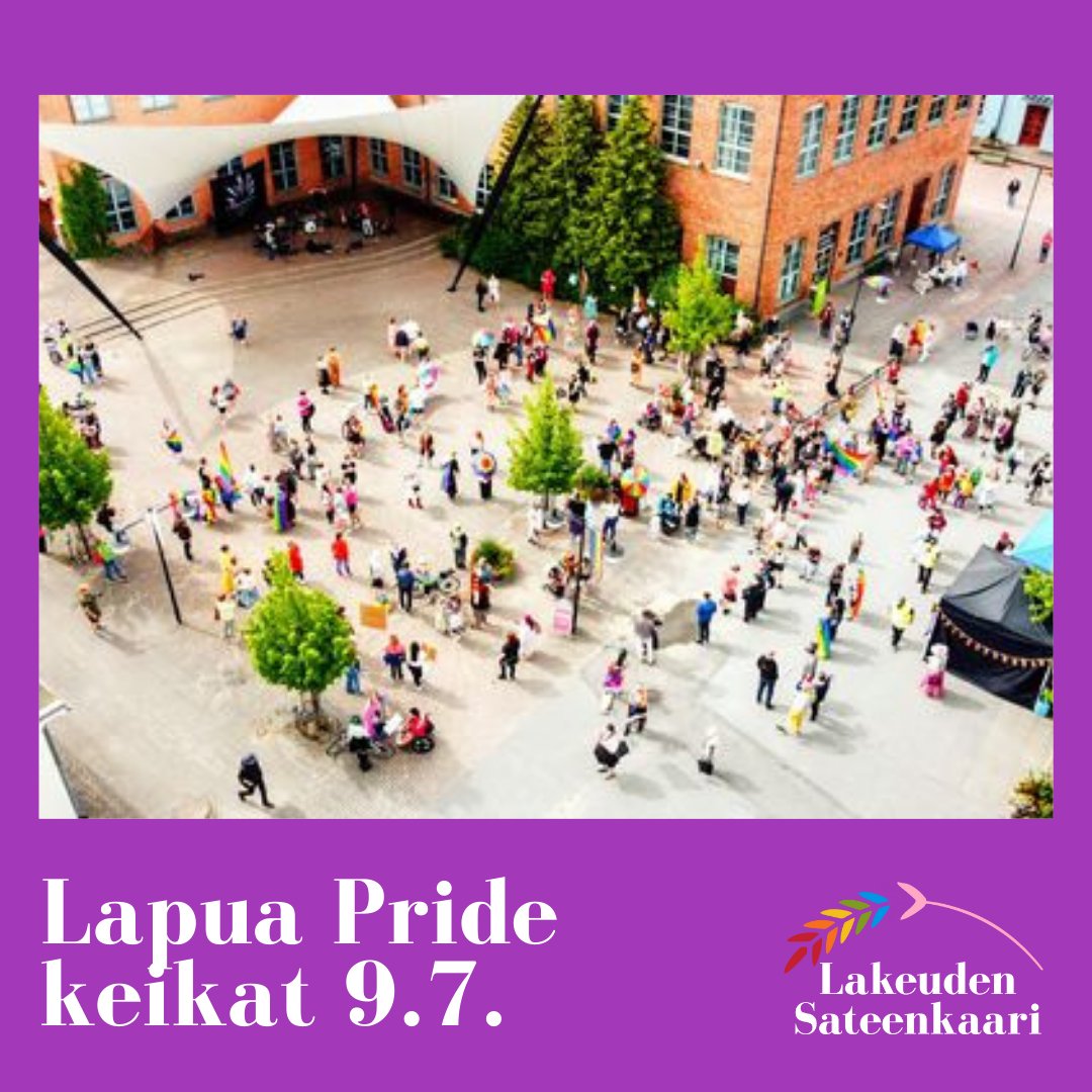 Lapua Priden eilinen pääpäivä oli mieletön menestys!🥳

Kulkueessa oli noin 400 osallistujaa ja juhlat jatkuivat Vanhan Paukun pihapiirissä puheilla sekä Soundwave Explosionin ja Who stole the Lipstickin keikoilla. 

Ja illalla oli vielä bileet!

#LapuaPride2022 #Pride #Lapua