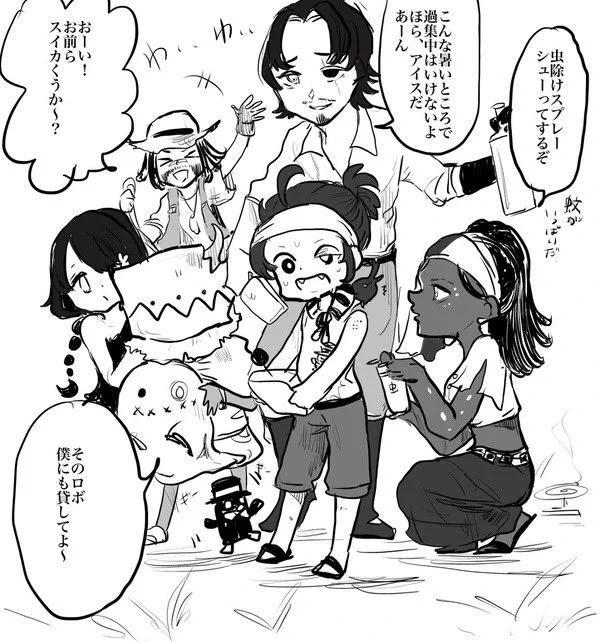夏のチビルカちゃん 