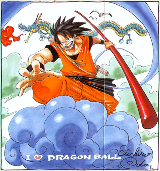 One Piece Tweets on X: One Piece x Dragon Ball / X