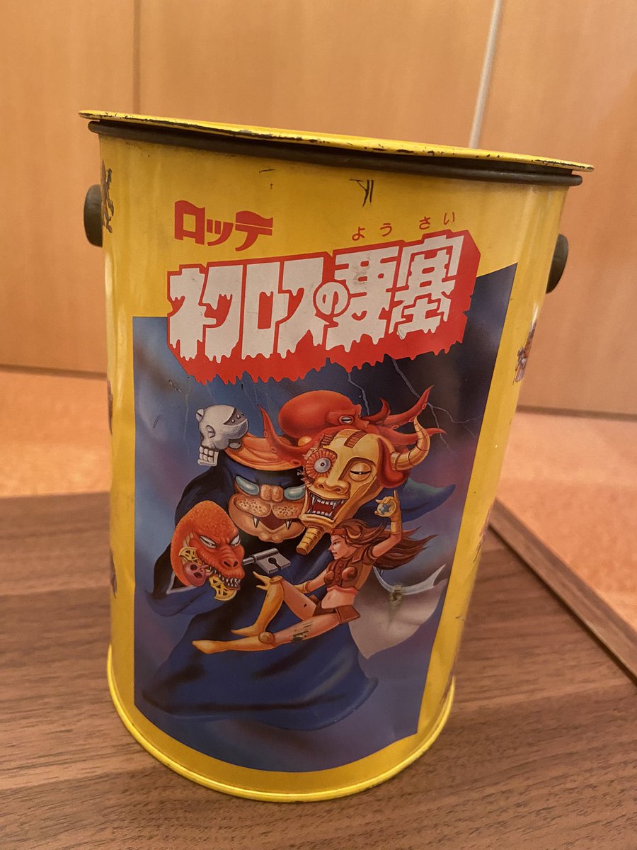 昭和レトロ コレクター必見 ネクロスの要塞 缶 + ソフビ 30体以上