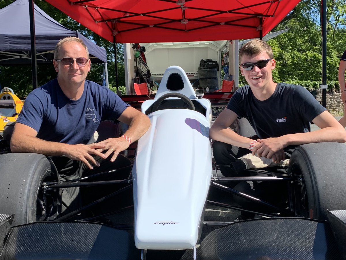 Mixing it up well in the 1100 Class, father and son Richard &amp; Tom Weaver of Ludlow with their new Empire Evo racing car at Loton Park Hill Climb Shrewsbury today. ⁦<a href="/hdlcc/">HDLCC Hagley & District Light Car Club</a>⁩ ⁦<a href="/EmpireRaceCars/">Empire Racing</a>⁩ ⁦<a href="/BBCShropshire/">BBC Shropshire</a>⁩ ⁦<a href="/ludlowtenbury/">Ludlow Advertiser</a>⁩ ⁦<a href="/HillClimbUK/">HillClimb UK</a>⁩ #speed