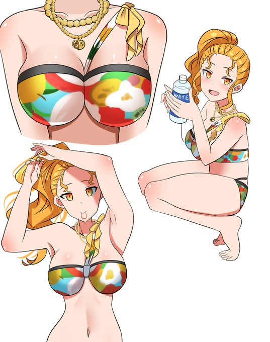 陽奈ちゃんの2022年水着のラクガキ
#スクスト 