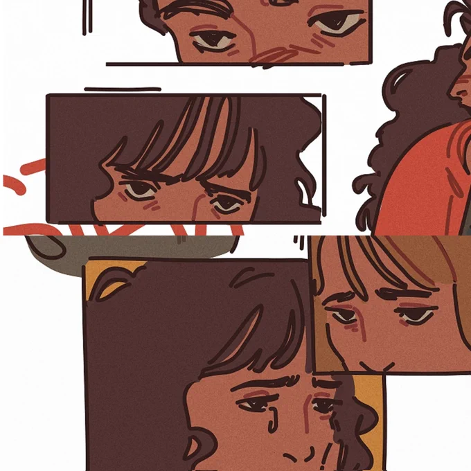 Nance and Eddie are the goddamn shining twins in my artstyle and honestly good for them all as it was meant to be 