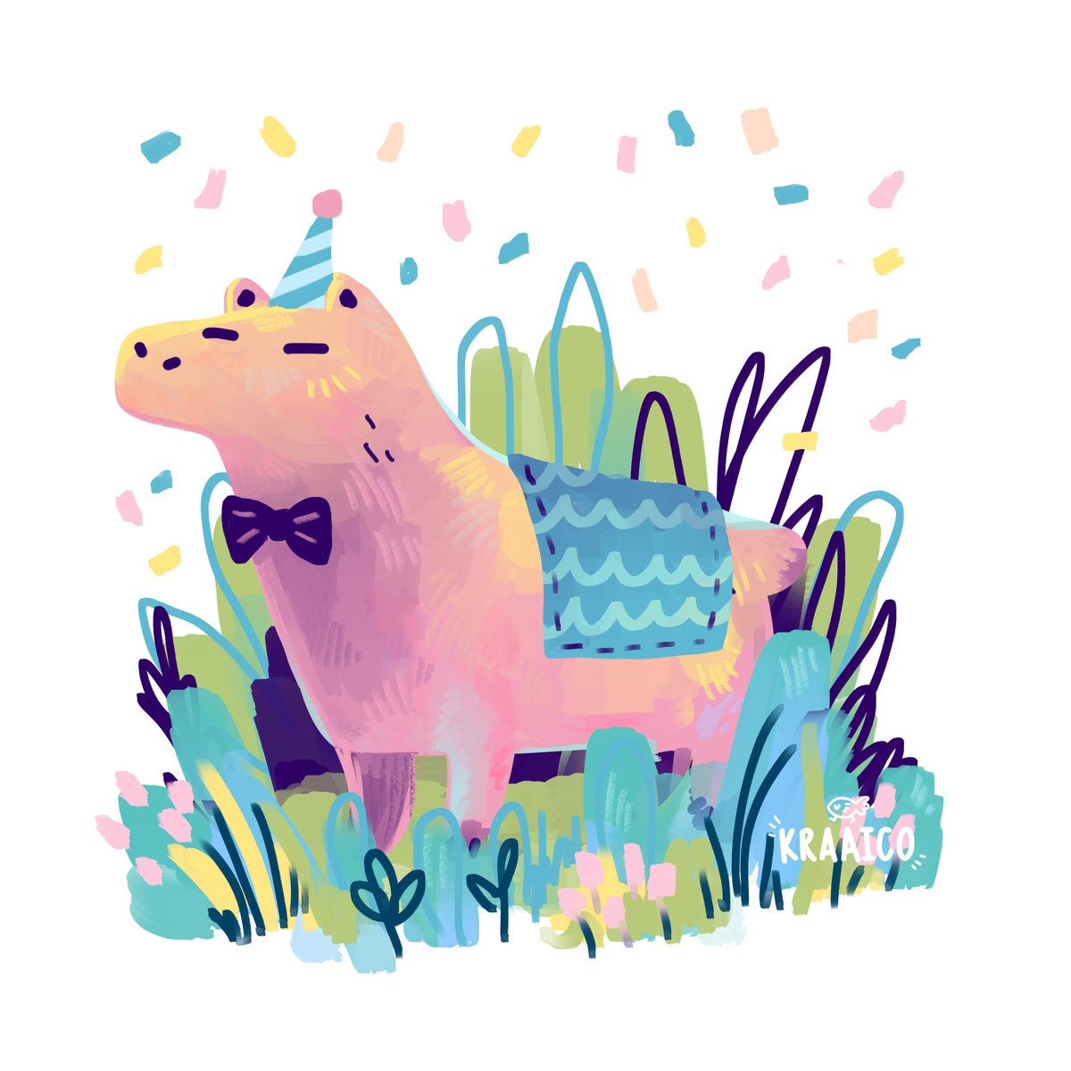 kraaico's tweet photo. Happy Capybara Appreciation Day ✨️ https://t.co/Lryg3TT0bu