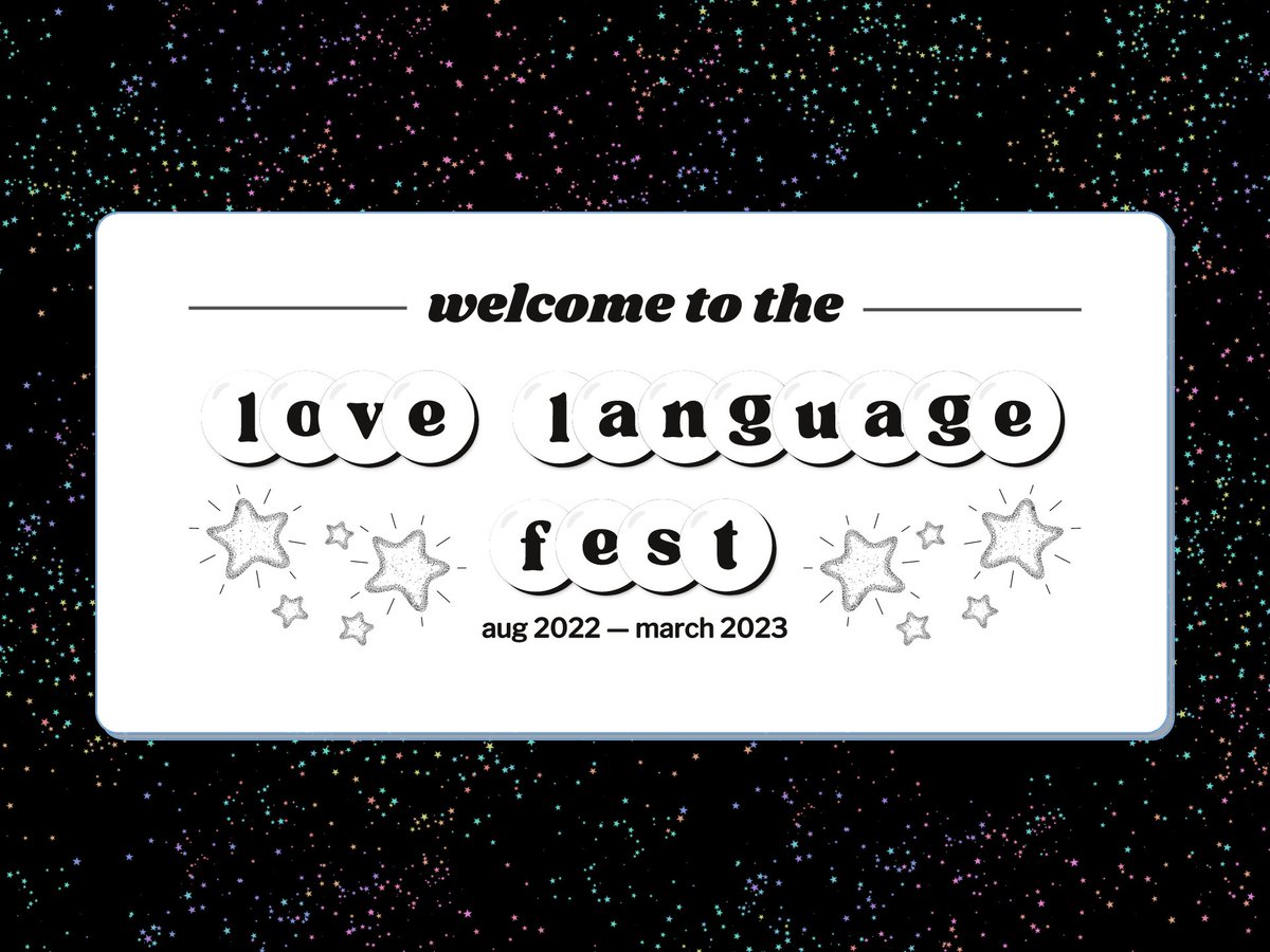 taebinfest's tweet photo. ★ — welcome to the love language fic fest!

☆ https://t.co/SPzeO1NxZU 
☆ https://t.co/UQ6dPB1D96 https://t.co/tAiJT0bzLo