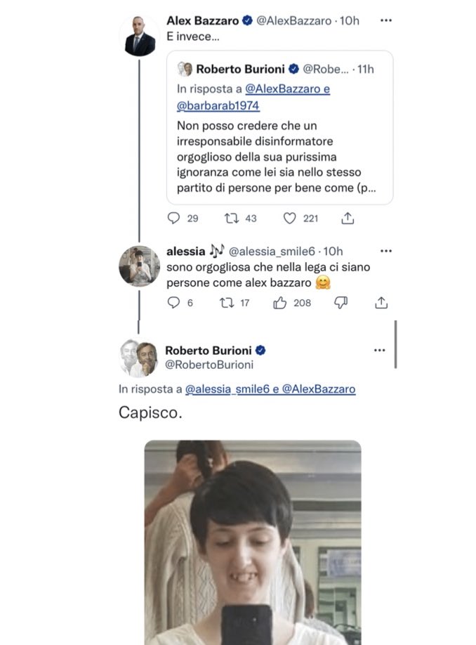 Bullizzare e fare #bodishaming a una ragazza #disabile da un profilo con 350mila follower è la nuova politica di inclusione degli ospiti #Rai? 
Voglio #Alessia da #Fazio e #Littizzetto al posto di #Burioni. 
Per molto meno a #Orsini è stato tolto il compenso. 🇮🇹
#10luglio