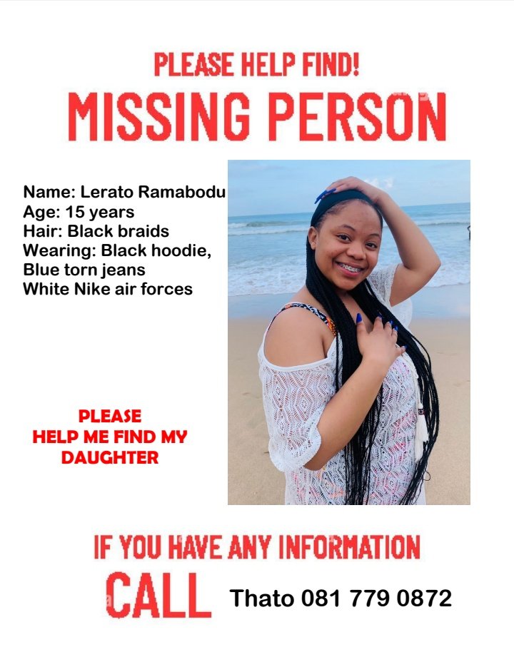 The_Great_Bilo's tweet photo. Please help us find our daughters. They went missing around Thursday at Gateway Mall, Durban at around 18:00. @Abramjee @tumisole #missing 
#findmy daughter 
#gogoskhotheni #comingout
Please retweet and share https://t.co/mkL3kBobty https://t.co/lQqwLRUygg