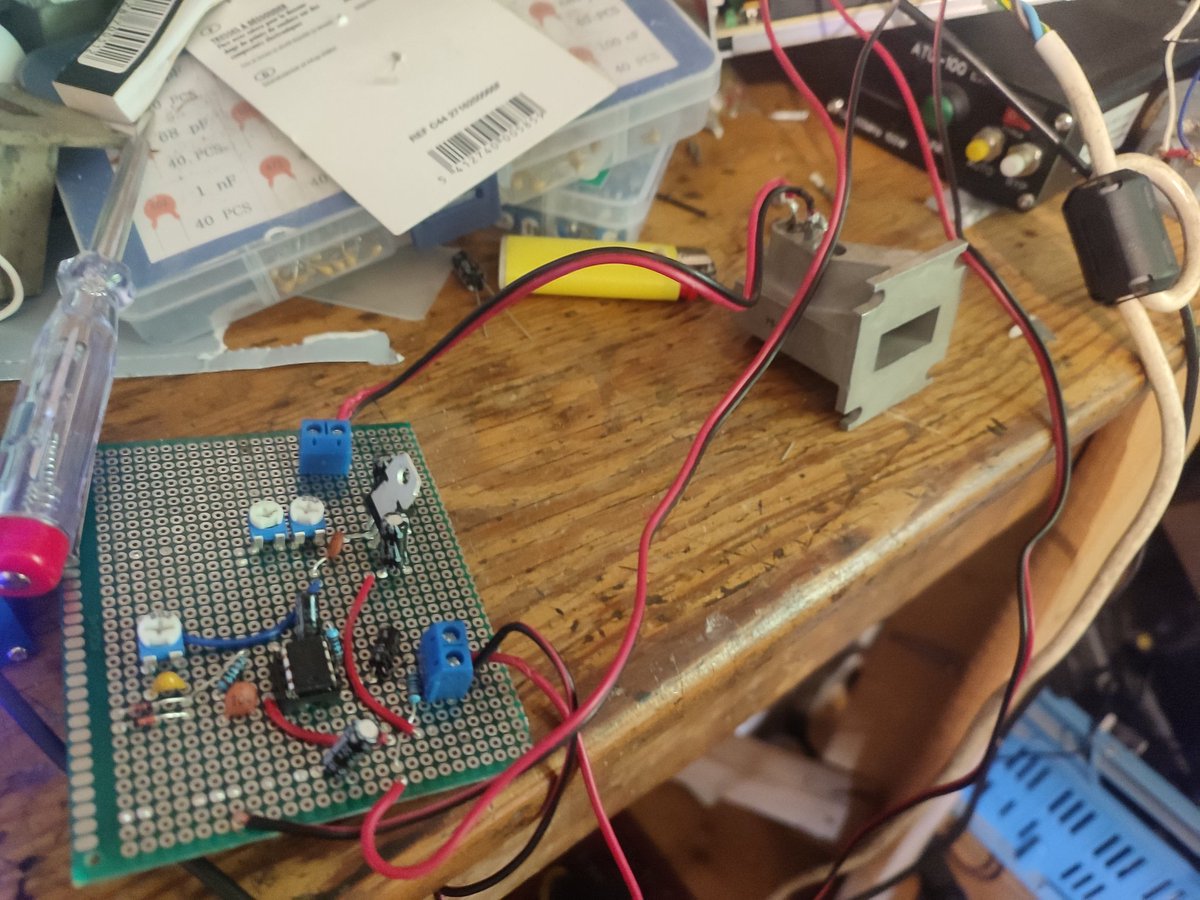 ON6KB's tweet image. 10ghz wbfm TX