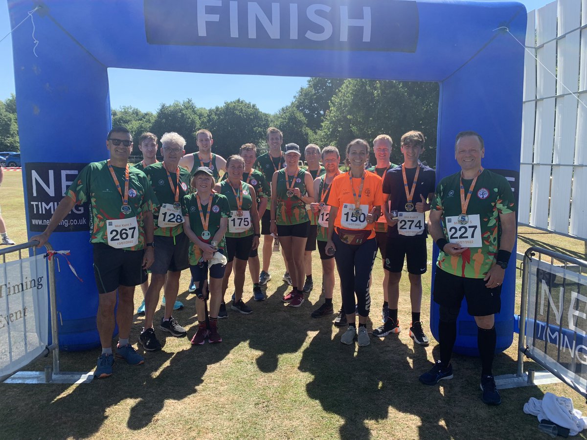 Mid Kent 5. A good turnout for this club championship event #midkent5