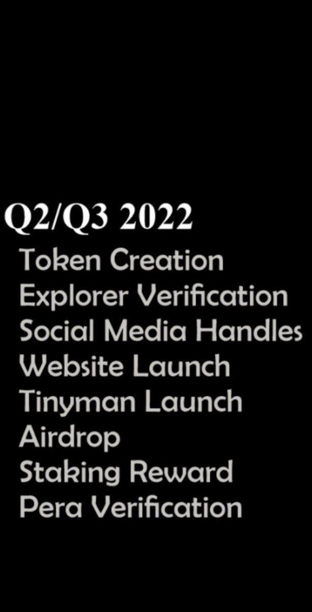 eskimoASA's tweet photo. Token Creation ✅✅✅
Explorer Verification ✅✅✅
Social media ✅✅✅
Website Launch ✅✅✅
Tinyman Launch ✅ ✅✅
Airdrop ✅✅✅
Staking ✅✅✅
Pera Verification ⏳⏳⏳

$ESK $ALGO #ALGO #algofam #Algorand #Memes #memecoins #Bullishvibes https://t.co/w5HcyG4EEv
