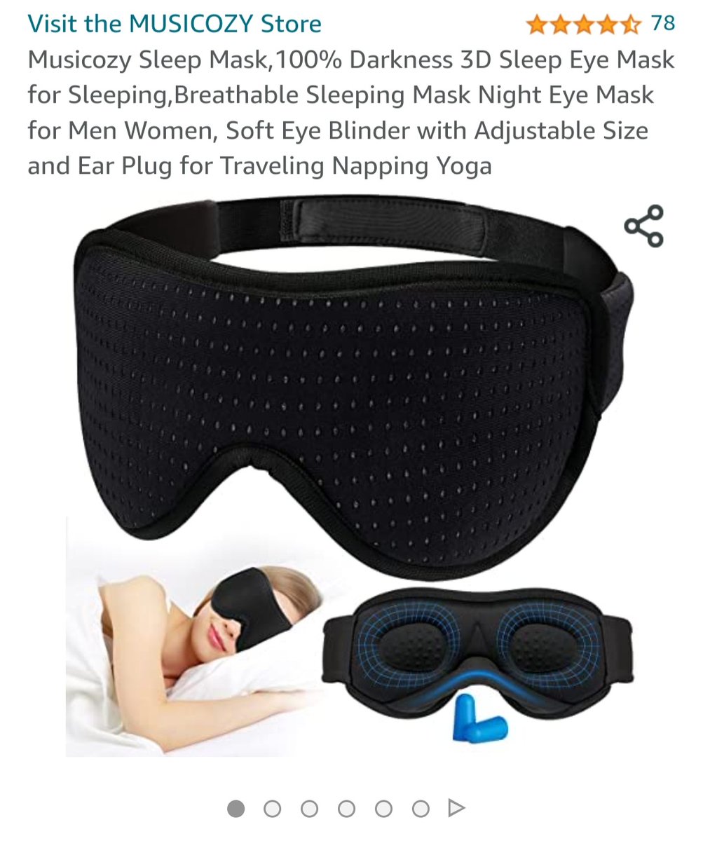 powerandrea's tweet photo. Bought one of these. Been wearing it a week. Changed my life, sleepwise anyway. Fantastic 😴
#MidLifeProblems https://t.co/TcPAsbCWMs
